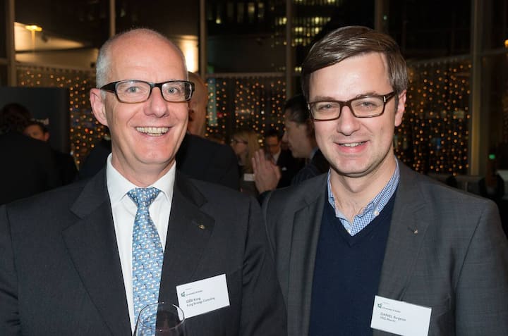 Gebi Küng, Küng Strategy Consulting; Daniel Bargetze, HSG Alumni