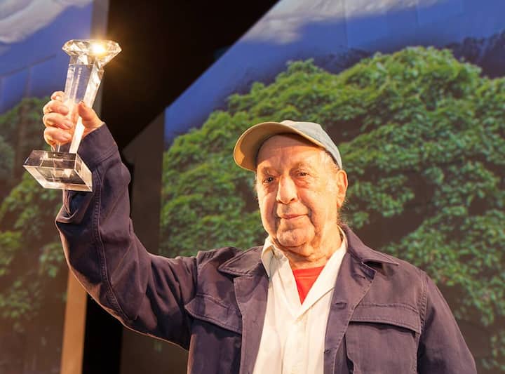 Robert Frank, Fotograf, mit dem  Lifetime Award