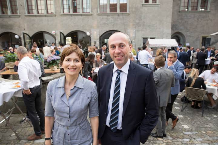 Wunschschloss 2019, im Schloss Thun, Regula Rytz, NR, Manfred Bühler, NR