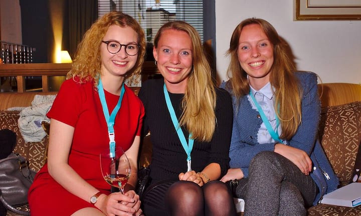 Nicole Faessler, Organizing Team, Barry Callebaut;
Frederike Aasted, Human Resource Strategic Development, Aasted;
Emilia Aastet, Stratetic Implementation, Aasted