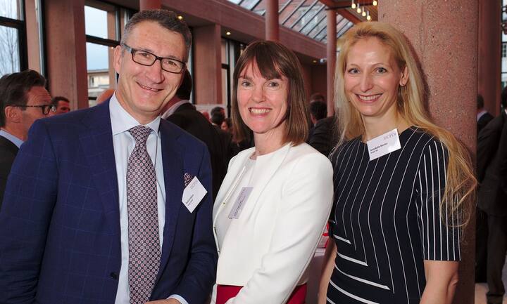 Rudolf Huber, Geschäftsführer, Axega GmbH;
Julie Fitzgerald Wieland, Partner, PricewaterhouseCoopers AG;
Annabella Bassler, CFO, Ringier AG