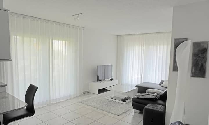 Wohnzimmer in der dazugehörigen Wohnung.