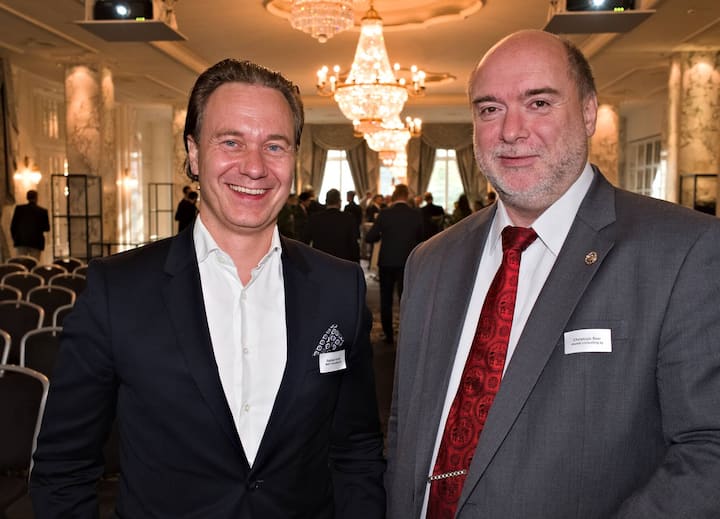 Raphael Karlen, MAK Consulting AG; Christoph Beer, Vorstandsmitglied, Consulting Cluster