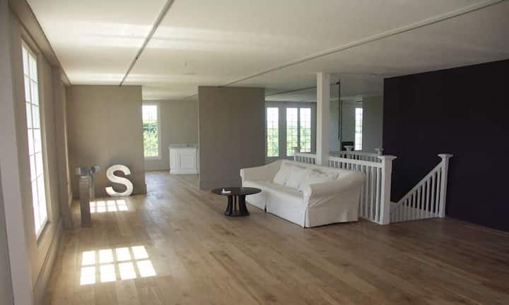 Die Villa bietet viele verschiedene Nutzungs- und Gestaltungsmöglichkeiten. Die grossen Räume eignen sich für einen Wohn- oder Gewerbebetrieb.