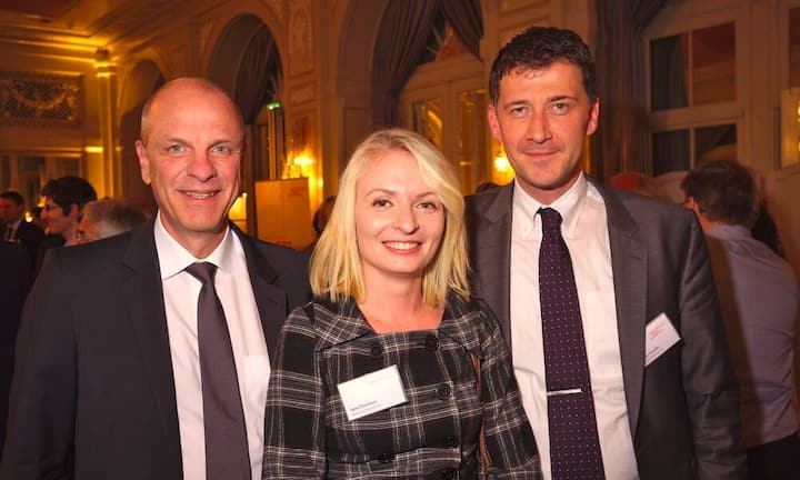 Andreas Stuker, COO, SAP (Schweiz) AG;
Iana Donauer, MetSuisse Distribution AG;
Martin Roellin, Owner & Managing Director, roellinbooks