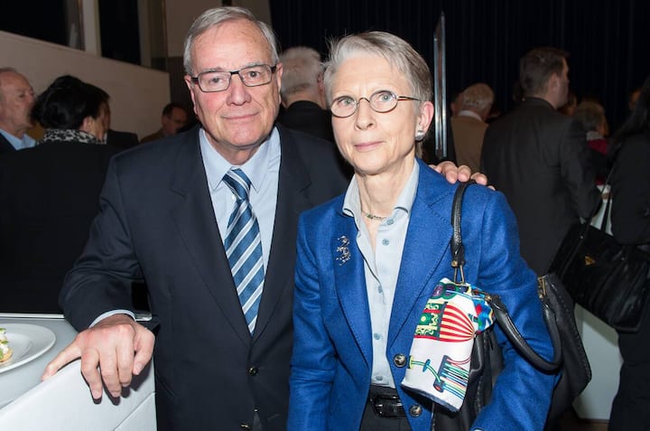 Leonardo Vanotti, alt VR-Präsident Sulzer; Barbara Vanotti