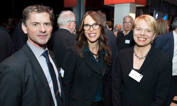 Pierre-Alain Rom, Rom Treuhand AG; Jennifer Somm, Bernexpo; Franziska von Weissenfluh, Bernexpo