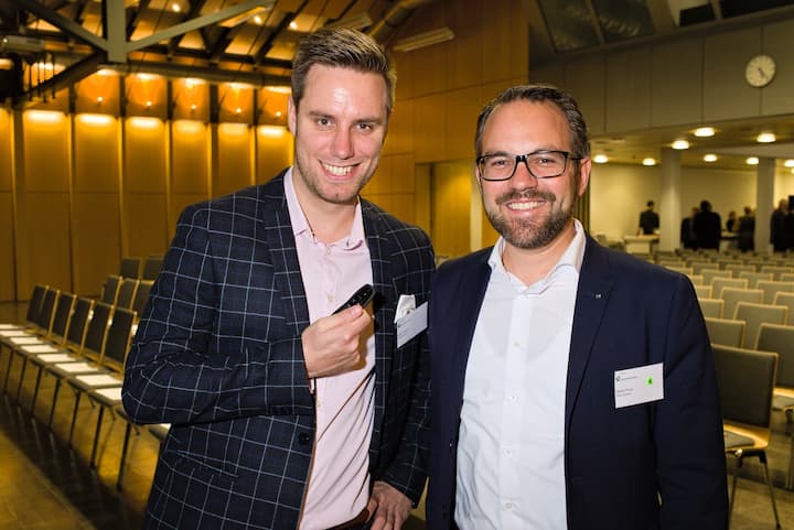 Sven Corus, HSG Alumni;Daniel Knus, HSG Alumni