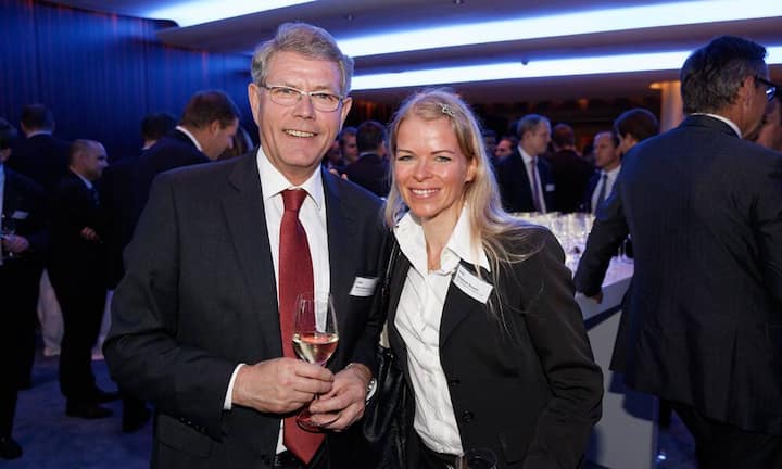 v.l.n.r. Albert M. Baehny; Geberit International AG, Stephanie Bosshart; QUADRUM PARTNERS AG