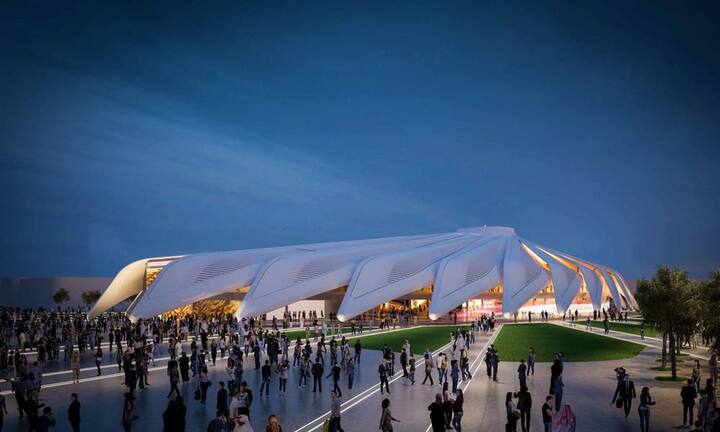 Die Architektur- und Ingenieursarbeiten sowie alle Architekturmodelle wurden in Santiago Calatravas Büro in Zürich realisiert.