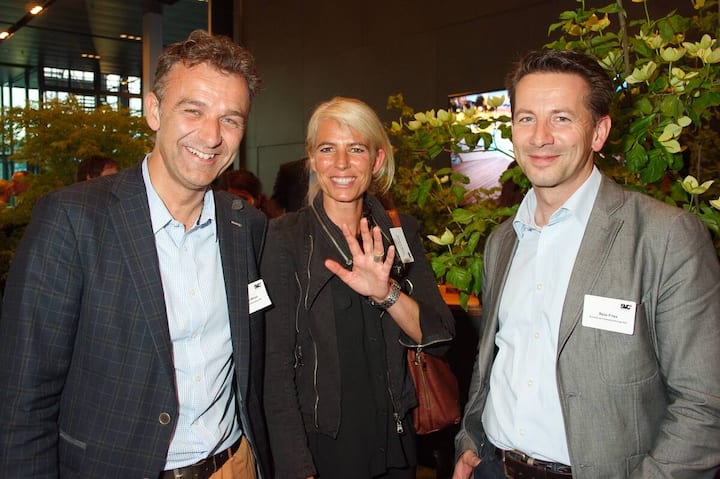 Guido Moser, Moser's Backparadies AG; Susanne Moser, Moser's Backparadies AG; Reto Fries, Richemont Dienstleistungen AG. Bilder: Markus Senn