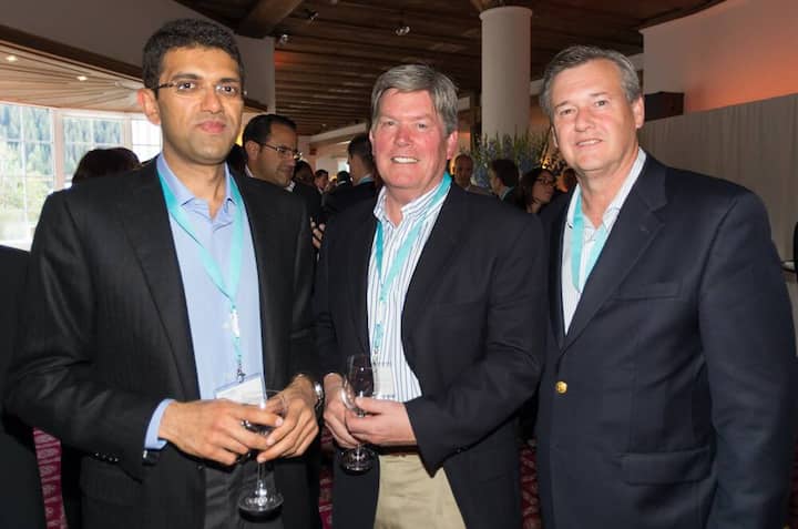 Faisal Allana, Director, IFFCO, Vereinigte Arabische Emirate; Terence O'Day, Operations Management, The Hershey Company, USA; J.P. Bilbrey, President & CEO The Hershey Company, USA