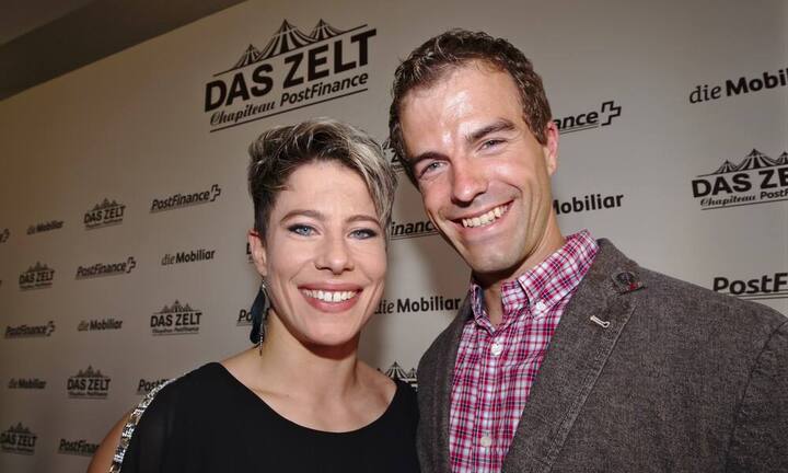 Sonia Kälin, Schwingerkönigin;
Stefan Halter, personal trainer