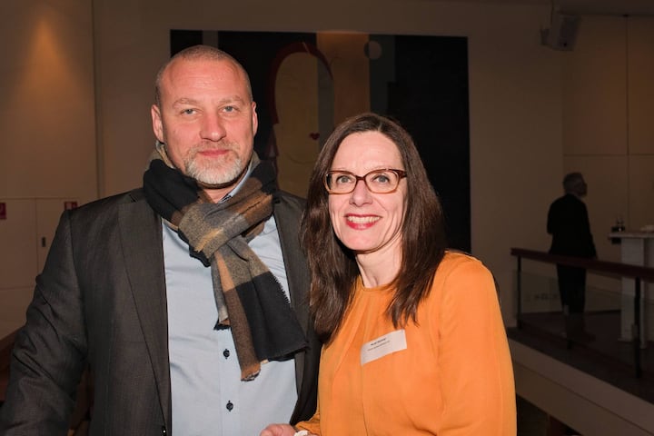 Vladimir HrdliÄka, Daiichi Sankyo (Schweiz AG);Nicole Hiesmayr, Daiichi Sankyo (Schweiz) AG