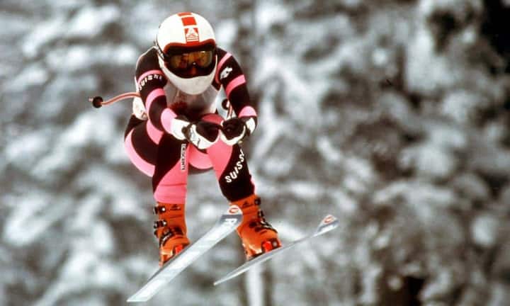 Michela Figini war vor dreissig Jahren in Sarajevo die letzte Schweizer Abfahrtssiegerin und damit die direkte Vorgängerin von Dominique Gisin.