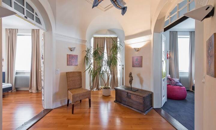 Ein spannender Grundriss bietet viel Platz um sich zu entfalten.