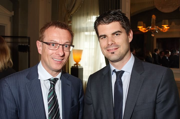 Stephan Roemer, tourasia; Michael Gloor, Head of Leisure Sales Switzerland, SWISS
