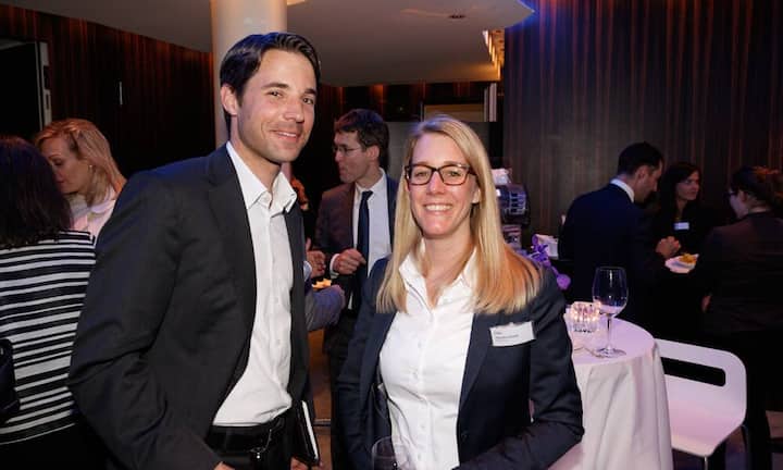v.l.n.r. Dino Boog; Verium AG, Claudia Schaub; KPMG AG