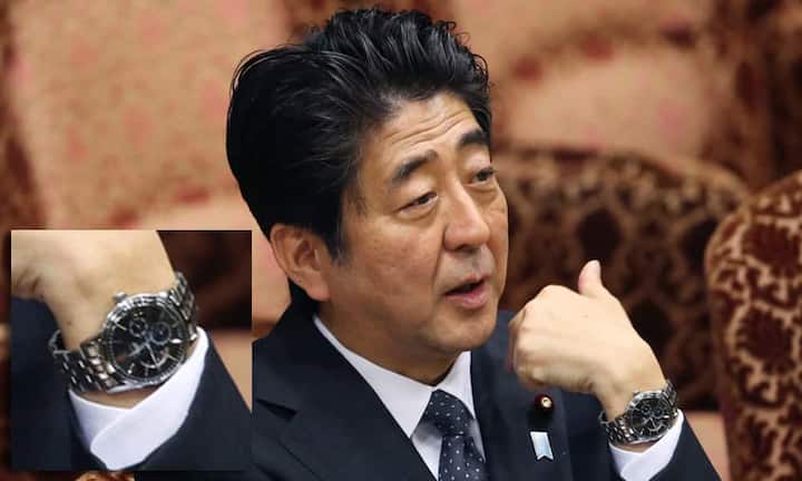 Eher politisch motiviert ist die Wahl von Japans Premier Shinzo Abe. Er trägt immer Modelle der japanischen Firma Seiko.