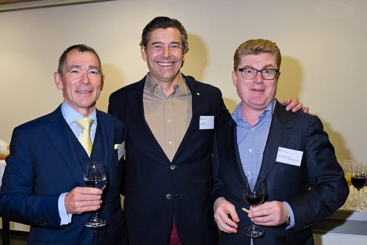 Thomas Schrepfer, PMIC Advisors Group Ltd.; Marc Wallach, Global M&A Associates Ltd.; Stefan Müller-Furrer, Sartorial AG, Rechtsanwälte & Notare