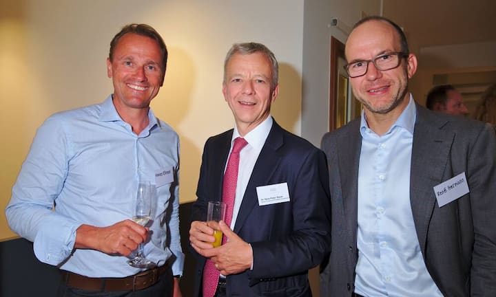 Werner Bhend;
Hans-Peter Bauer, CEO, Swiss Finance & Property Investment;
René Hermann