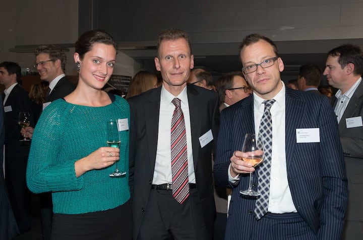 Linda Kuhn; Stephan Ziegler, UBS AG; Andreas Heim, beecom AG