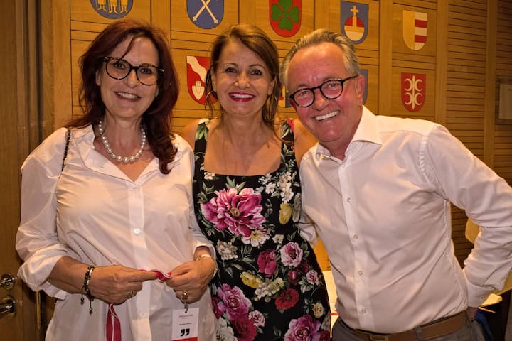 Monica Burkard, BonnieFit;Marianne Walde, Walde & Partner Immobilien AG;Gerhard E. Walde, Walde & Partner Immobilien AG