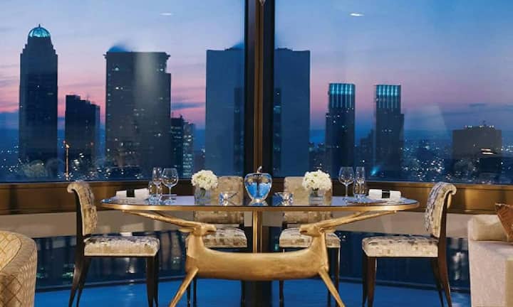 Diese Aussicht will bezahlt sein. Das Four Seasons in Manhatten liegt zwischen Park Avenue und Madison Avenue und die Suite kostet 37'700 Franken.