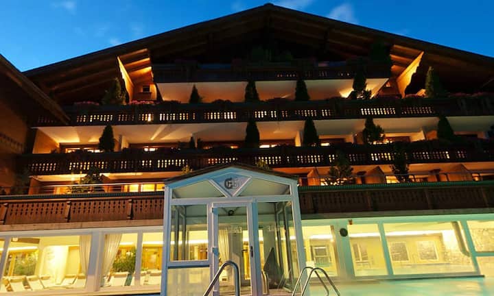 Rang 3: Wellness- & Spa-Hotel Ermitage in Schönried ob Gstaad.