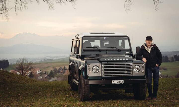 Geograf Thomas Rotach fährt einen Range Rover Defender. Was ihn fasziniert, ist sein Charakter: Er macht den Weg zum Ziel.