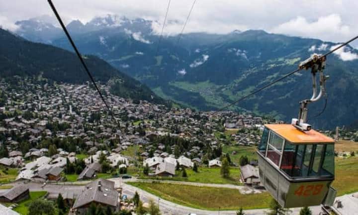 Platz 3: Verbier - 12'700 Franken/m2