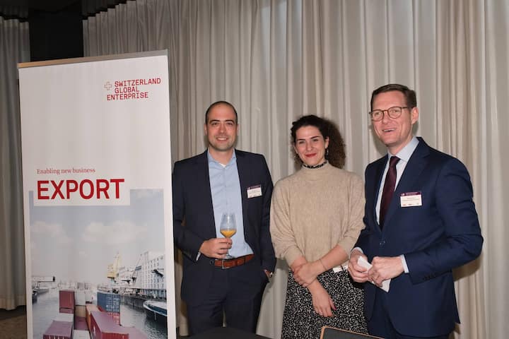 Michael KÃ¼hn, Switzerland Global Enterprise;Martina Bietenhader, Switzerland Global Enterprise;Thomas FÃ¶rst, Switzerland Global Enterprise