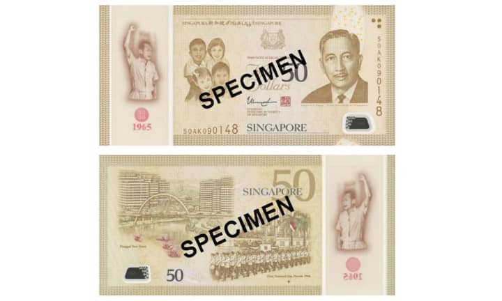 ... Singapurs 50-Dollar-Note, ...
