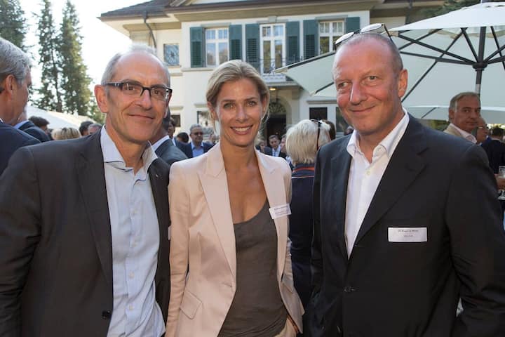 Andreas Durisch, Senior Partner, Dynamics Group AG; Mirjam Staub-Bisang, VR-Präsidentin, Independent Capital Management AG; Roger de Weck, Generaldirektor, SRG SSR