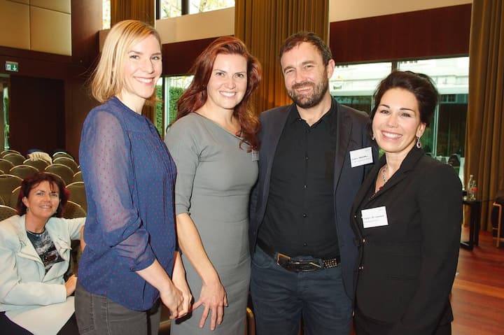 Caroline Fux, Psychologin, Journalistin, Buchautorin; Milena Danielsen, Inhaberin, LIV Wealth GmbH;  Alain Messerli, Managing Director Schweiz, Happy Thinking People; Colette C. Camenisch, Fachärztin FMH für Plastische, Wiederherstellende und Ästhetische Chirurgie, Klinik Pyramide am See