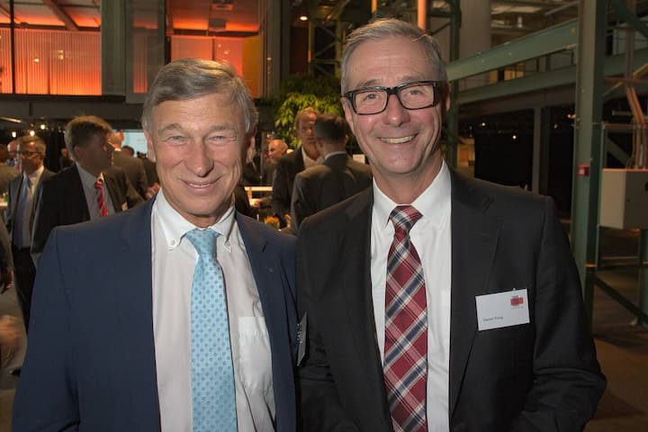 Gerold Bührer, ehemaliger Präsident, economiesuisse; Daniel Küng, CEO, Switzerland Global Enterprise