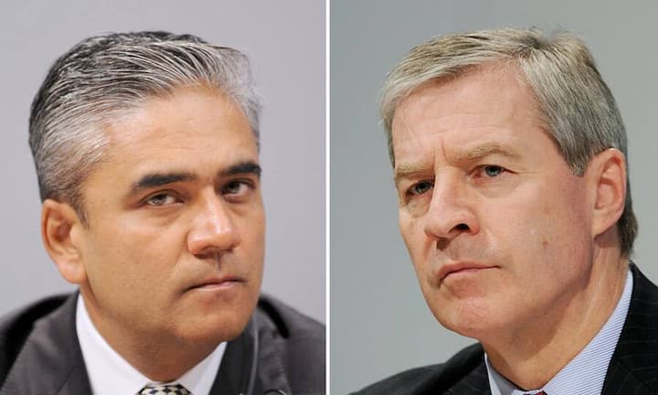 ... der Investment-Banking-Chef Anshu Jain und Deutschland-Chef Jürgen Fitschen die Leitung der Deutschen Bank. Besonders Jain steht unter Beobachtung: Kritiker sehen in ihm einen Vertreter riskanter Geschäfte und fürchten, dass er Deutschlands grösste Bank mehr in Richtung Investment-Banking ausrichten will. Josef Ackermann wechselt derweil ...