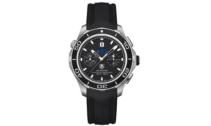 TAG Heuer Aquaracer 500M Countdown Chronograph; Preis: 5200 Franken.
