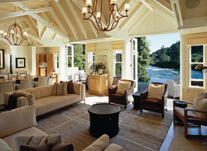 Huka Lodge, Taupo/Neuseeland
