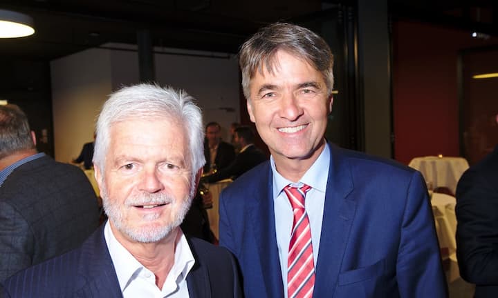 Martin Heiniger, CEO, Von Graffenried AG Liegenschaften;
Alec von Graffenried, Direktor Akquisition, Losinger Marazzi AG