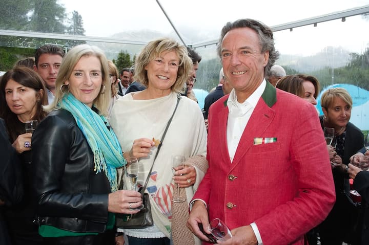 Libby Lichfield, Schafzüchterin aus Australien; Silvia Compagnoni, Privatière; Reto Mathys, Koch.