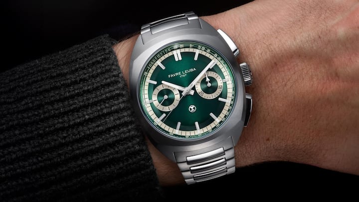 Favre Leuba erweitert seine Chief Chronograph-Kollektion um zwei auffällige neue Zifferblattfarben: British Racing Green und ...