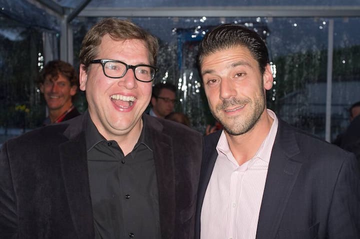 James Koch, kaufmännischer Direktor Fondation Beyeler; Franz Rhomberg, Franzoli Catering