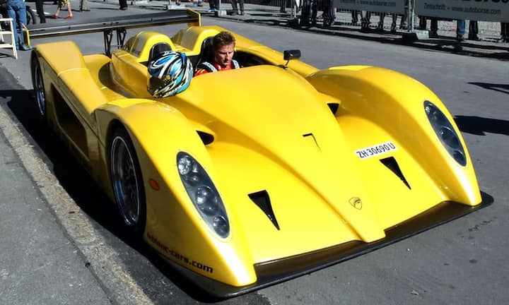 Platz 7: Der Leblanc Mirabeau, der ursprünglich für Langstreckenrennen entwickelt wurde, bringt es auf 370 Stundenkilometer. Der Preis beträgt zirka 545'000 Euro. (Bild: Seriouswheel)