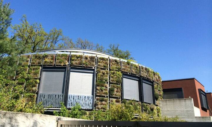Die Liegenschaft befindet sich in Carouge. Den Jet d' Eau erreicht man per Auto in 15 Minuten und befindet sich somit im Zentrum der Stadt Genf.