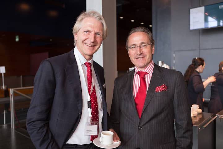 Thomas Lanz, Partner, Abegglen Management Consultants AG; Jürg Weber, Leiter Medien Zentralschweiz, Neue Luzerner Zeitung AG