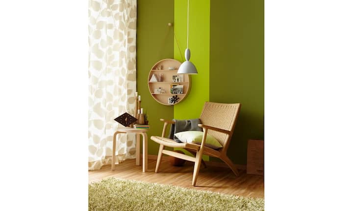 ...und Muster aus Wald und Wiese, warme Erdfarben in Kombination mit frischen Aqua- und Grastönen vereint.