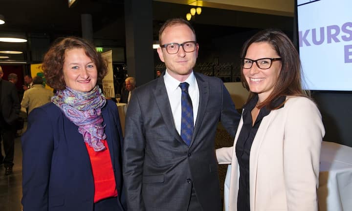 Daniela Aeberhard, Leiterin Human Resources Management, BKW;
Tobias Fässler, Leiter Media Relations, BKW ;
Franziska Bürki, cheffe Community Affairs, BKW