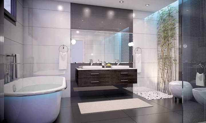 Geplant sind 9,5 Zimmer auf einer Wohnfläche von 390 m2 verteilt auf drei Etagen.