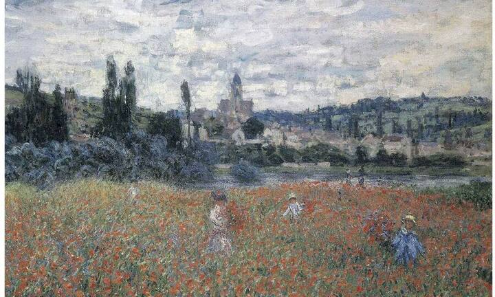 Auch das das «Mohnfeld bei Vétheuil» von Claude Monet fanden die Ermittler kurz nach der Tat.